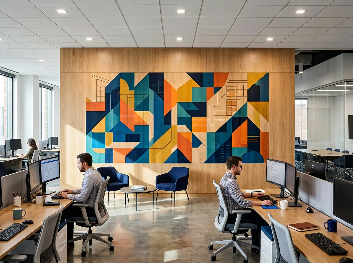 Offices wall print